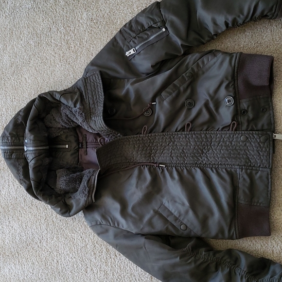 ALL SAINTS OTIS BOMBER JACKET - Picture 10 of 12